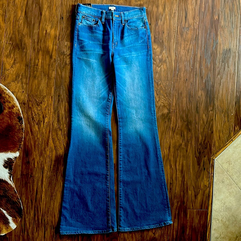 J crew Flare Jean